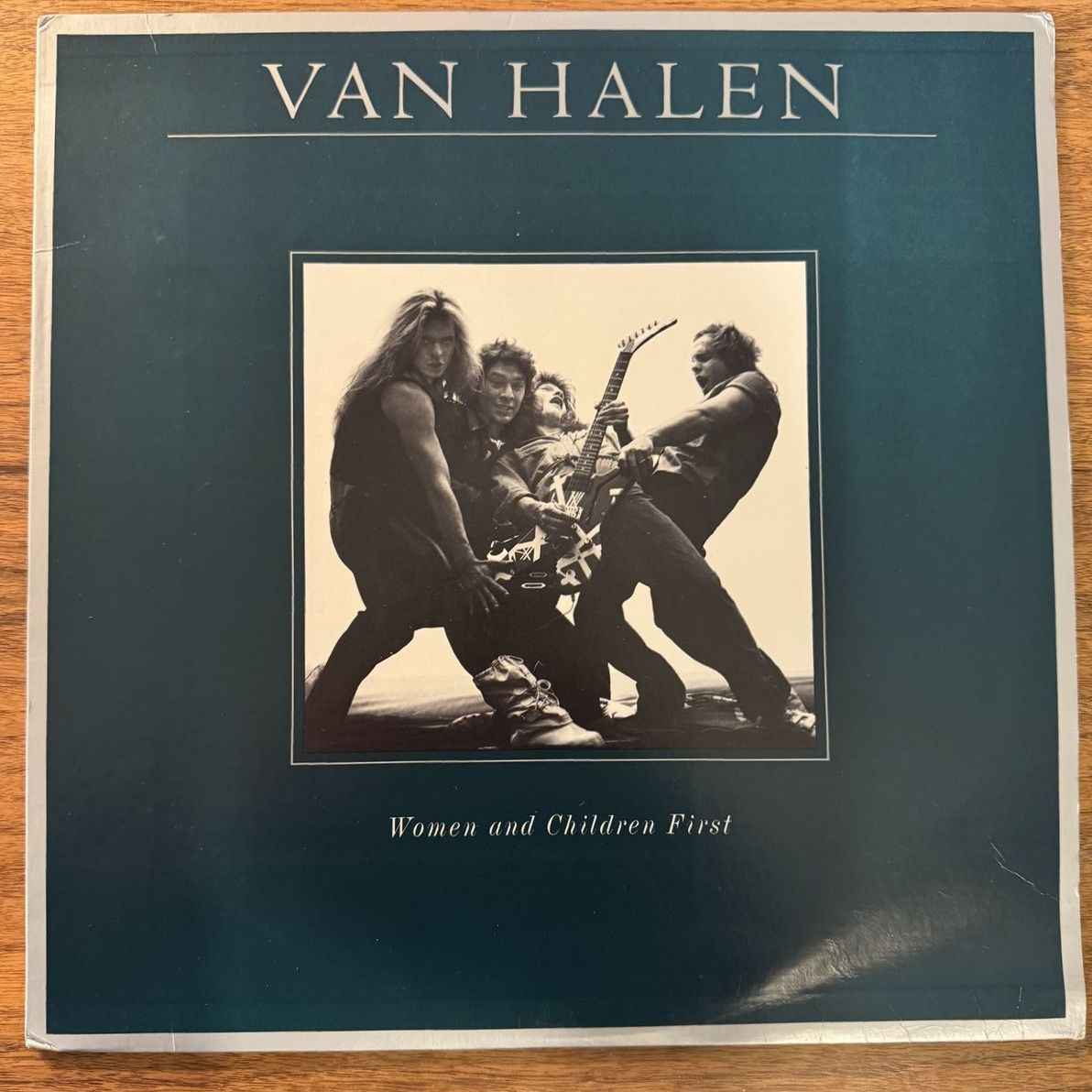 1980 Van Halen Vinyl Record -Women and Children First
