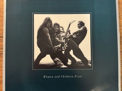 1980 Van Halen Vinyl Record -Women and Children First
