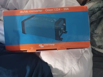 victrom energy Orion 12/24-20A DC/DC converter.