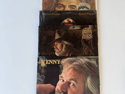 Vintage vinyl records 33rpm