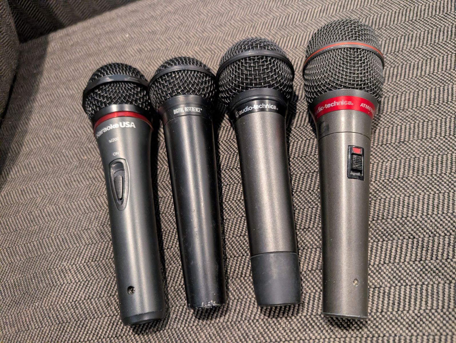 Various Dynamic Vocal Microphones