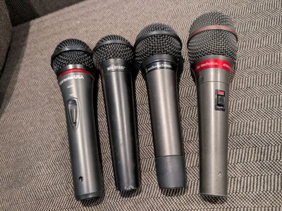 Various Dynamic Vocal Microphones