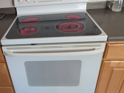 GE Spectra 30" Electric Glass Top Range – Excellent Condition