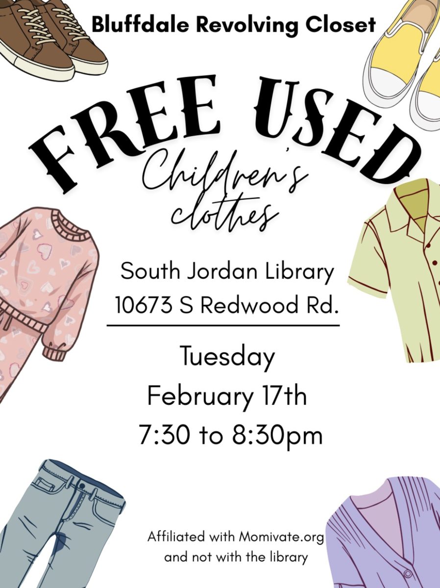 FREE Used Children’s Clothes Event Tonight in South Jordan