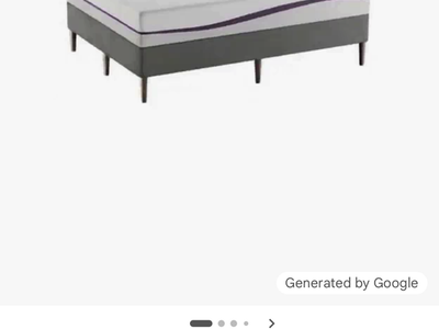 Purple bed