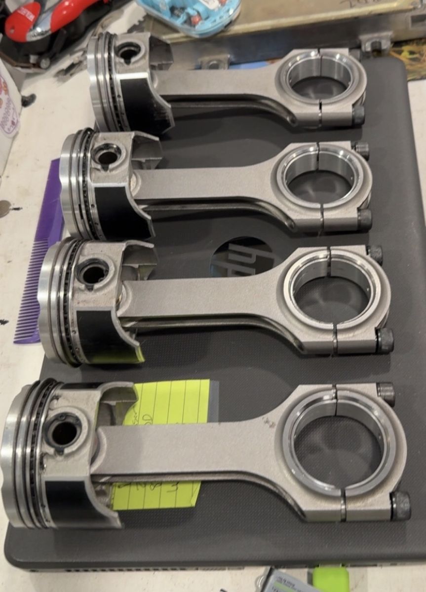 D16 rods & pistons 