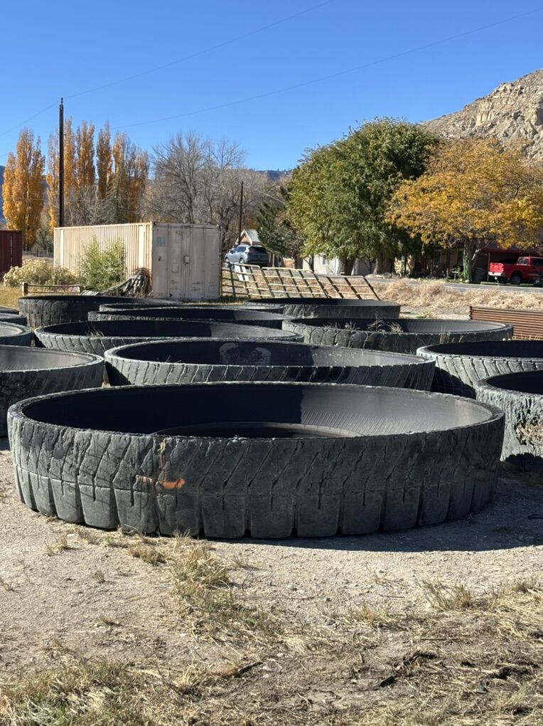 Tire Water Troughs