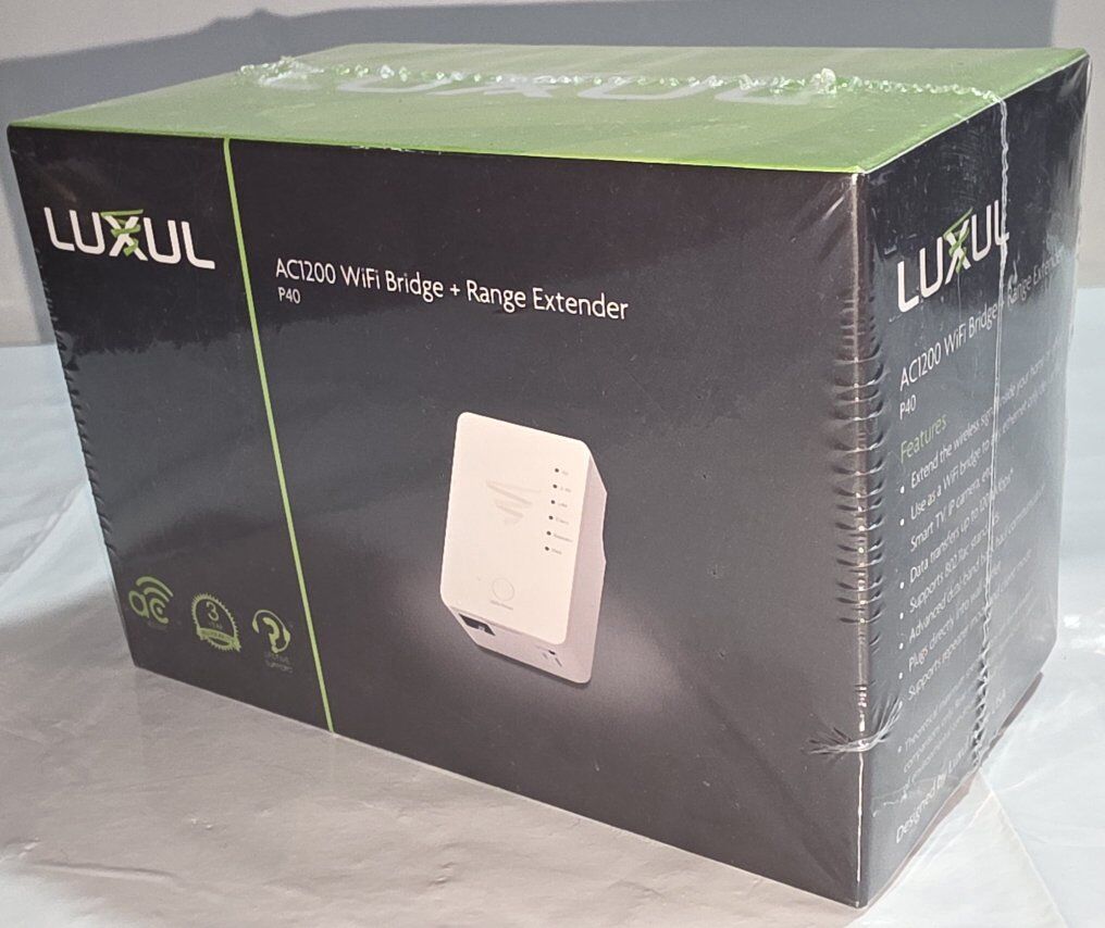 Luxul Wireless, P40 AC1200 Wi-Fi Bridge + Range Ex