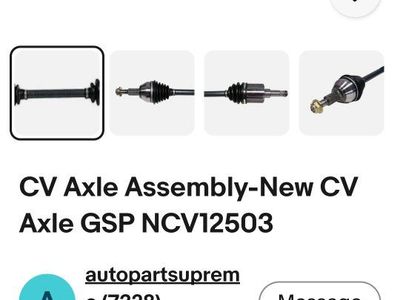 Heri AX-9161 CV Axle