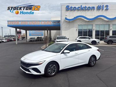 2025 Hyundai Elantra Hybrid Blue
