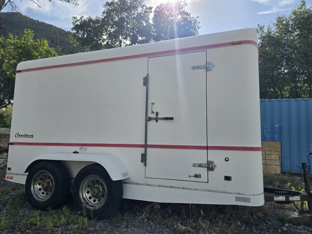 2005 Cordova Enclosed Cargo Trailer - Dual Axle, Side Access Door