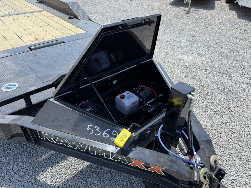 2027 RawMaxx 8.5x20 20k GTX Gravity Tilt Car Hauler Equipment Trailer