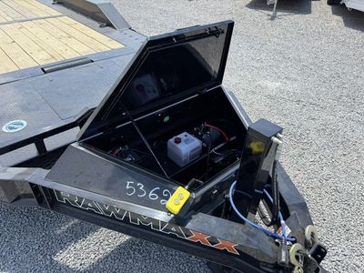 2027 RawMaxx 8.5x20 20k GTX Gravity Tilt Car Hauler Equipment Trailer