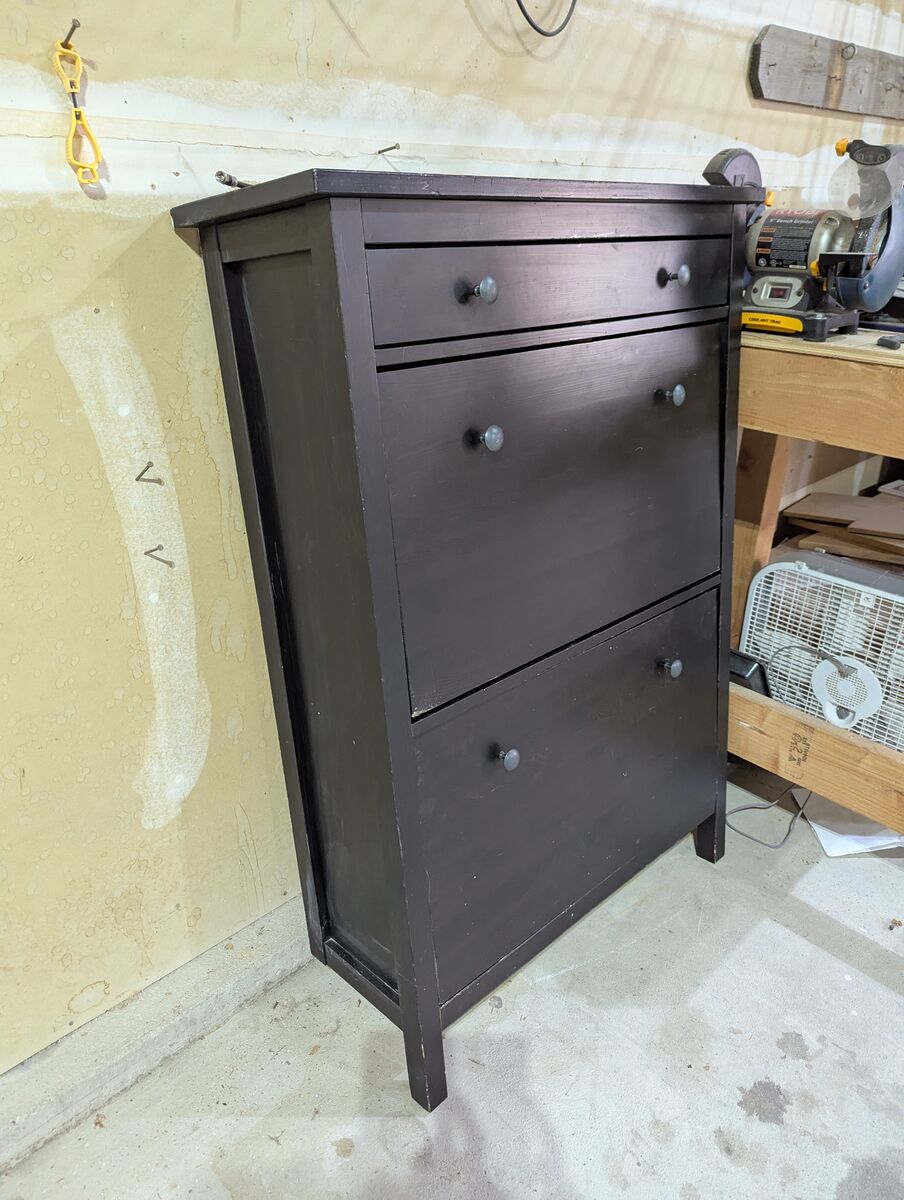 Built-in Shoe Storage Container