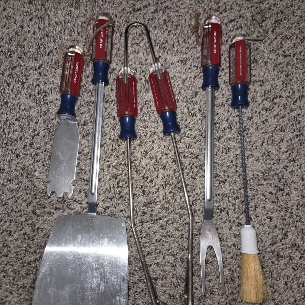 Retro Craftsman BBQ set