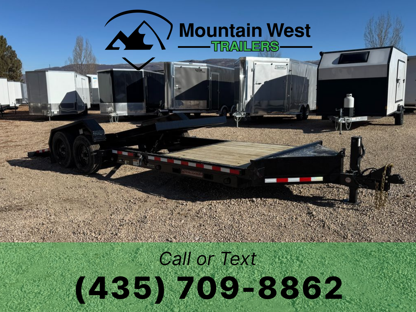2026 Midsota 7X22-17.6K Tilt Bed Trailer