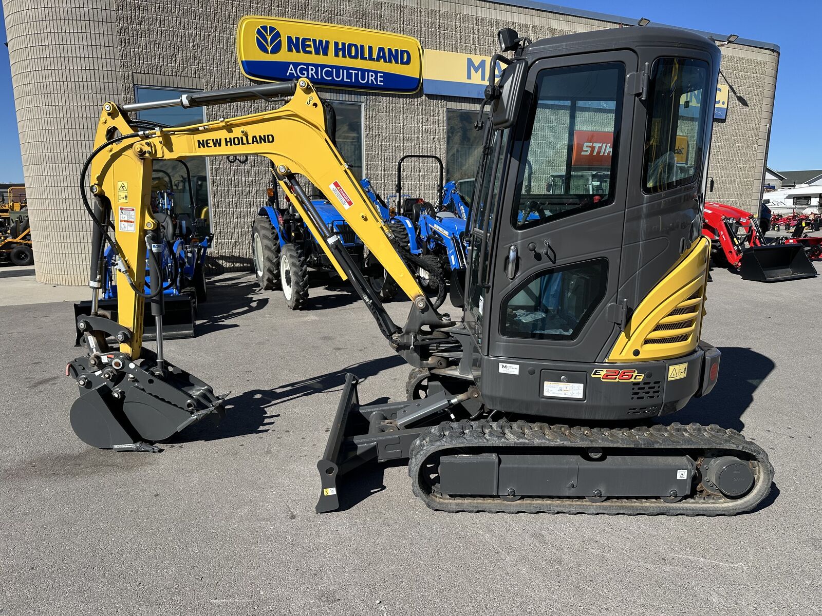 New Holland E26C Mini Excavator