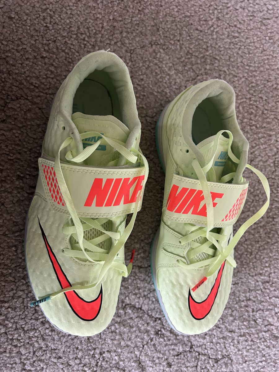 Nike Track & Field Spike Shoes-Lime Green w/bag and wrench