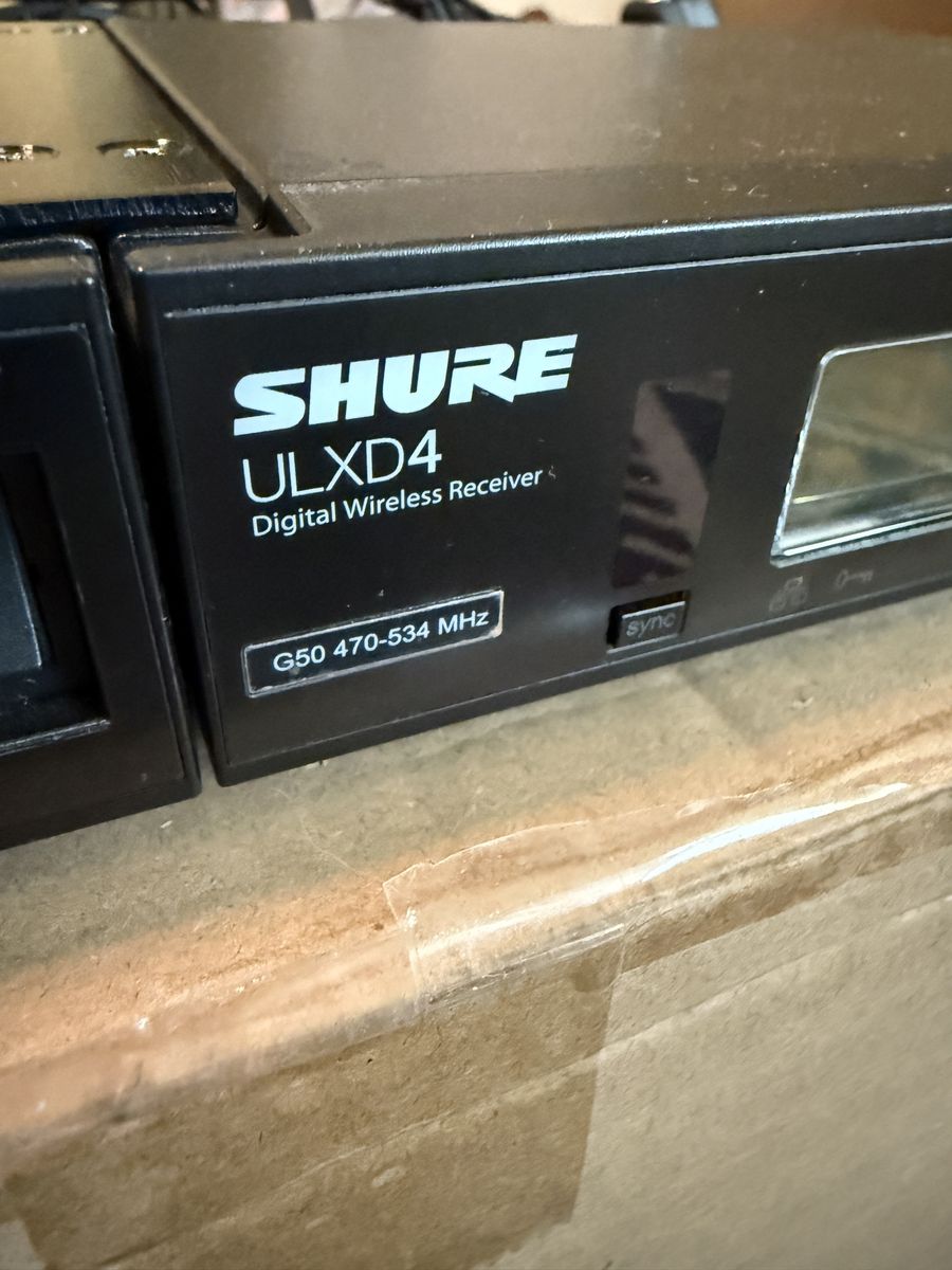 Shure ULXD4 Wireless Receiver G50 (Pair)