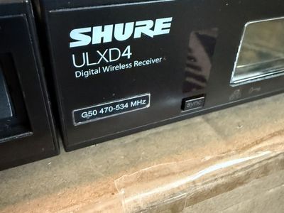 Shure ULXD4 Wireless Receiver G50 (Pair)