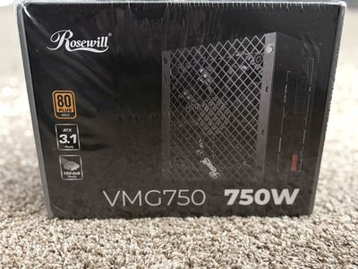 Rosewill VMG750 750W 80+ Gold PSU PC Power Supply