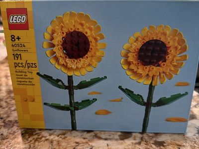 LEGO Sunflowers 40524 Building Toy - 191 Pieces, Ages 8+