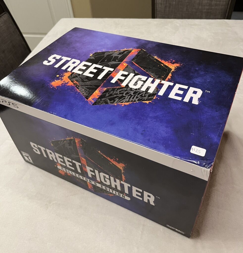PS5 Street Fighter Collectors Edition Game