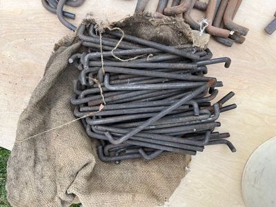 Concrete anchors, pins, straps, nuts, bolts, rebar caps, etc.