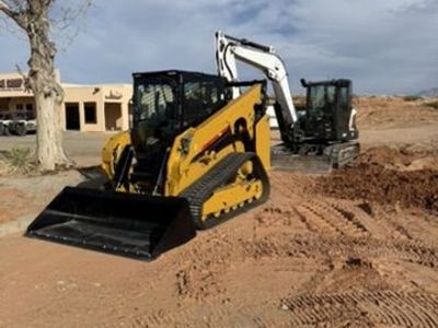 CAT 275, Massive Skid Steer Rental – Powerful CTL, Compact Track Loader for Grading, Dirt Work & Attachments