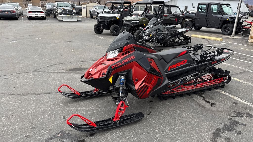 2025 Polaris® Boost PRO RMK 165 Storm Gray / Indy