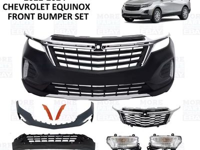 2022-2024 Chevrolet Equinox Front Bumper Set with Grille, Fog Lights & Trim