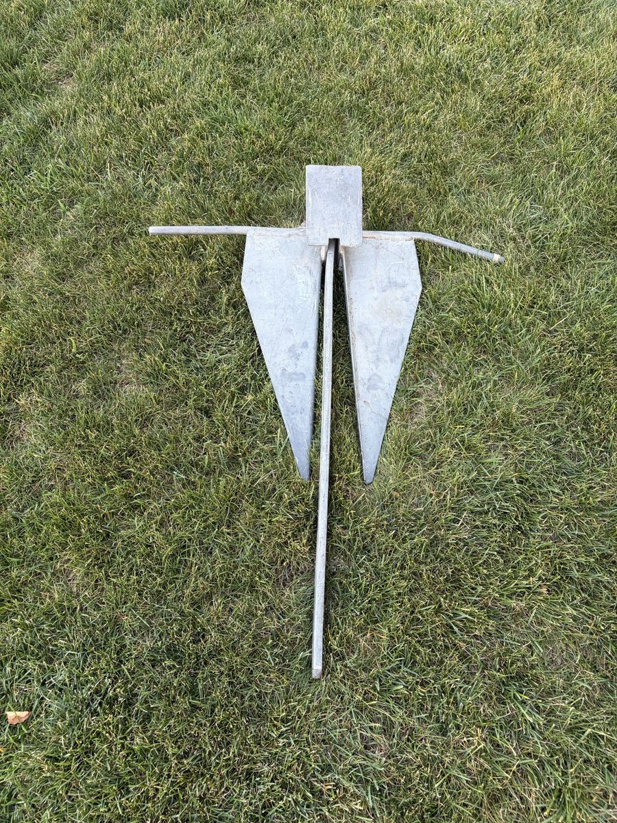 Danforth Style Boat Anchor