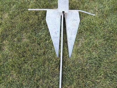 Danforth Style Boat Anchor