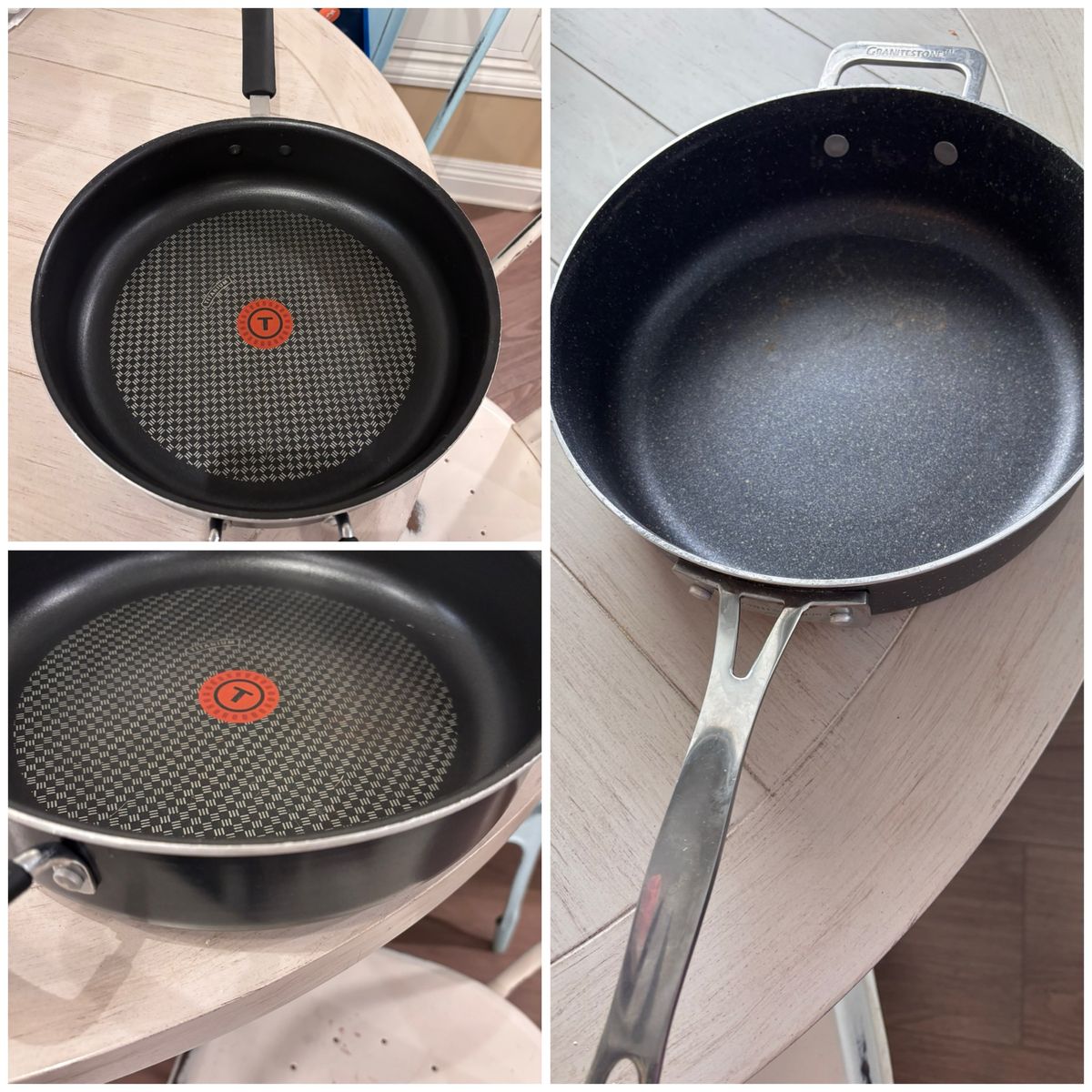 2 Large Sauté Pan Non-Stick $15/both