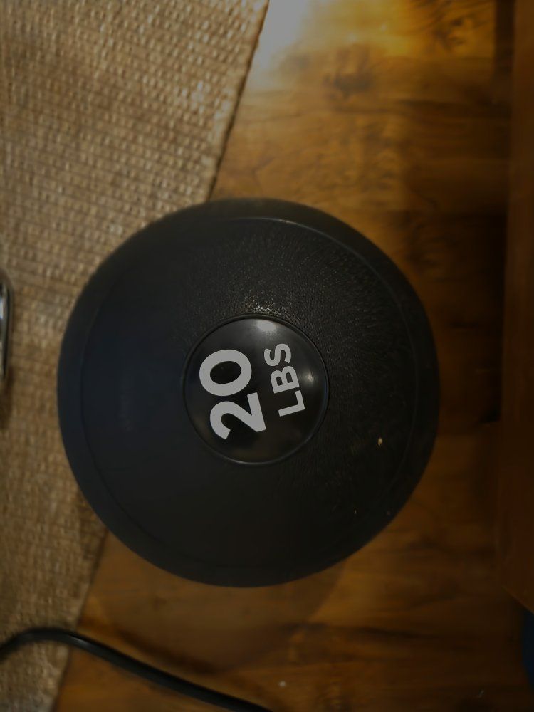 20 lb Black Slam Ball / Medicine Ball