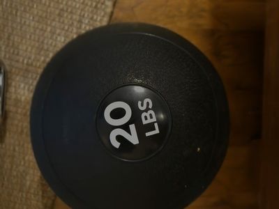 20 lb Black Slam Ball / Medicine Ball