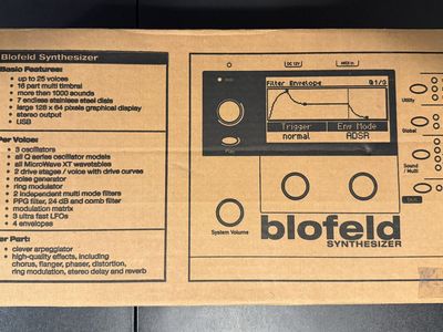 Waldorf Blofeld Desktop Synthesizer