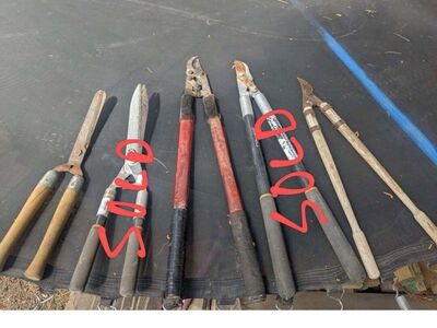 Bypass loppers hedge shears SHARP pruner tree