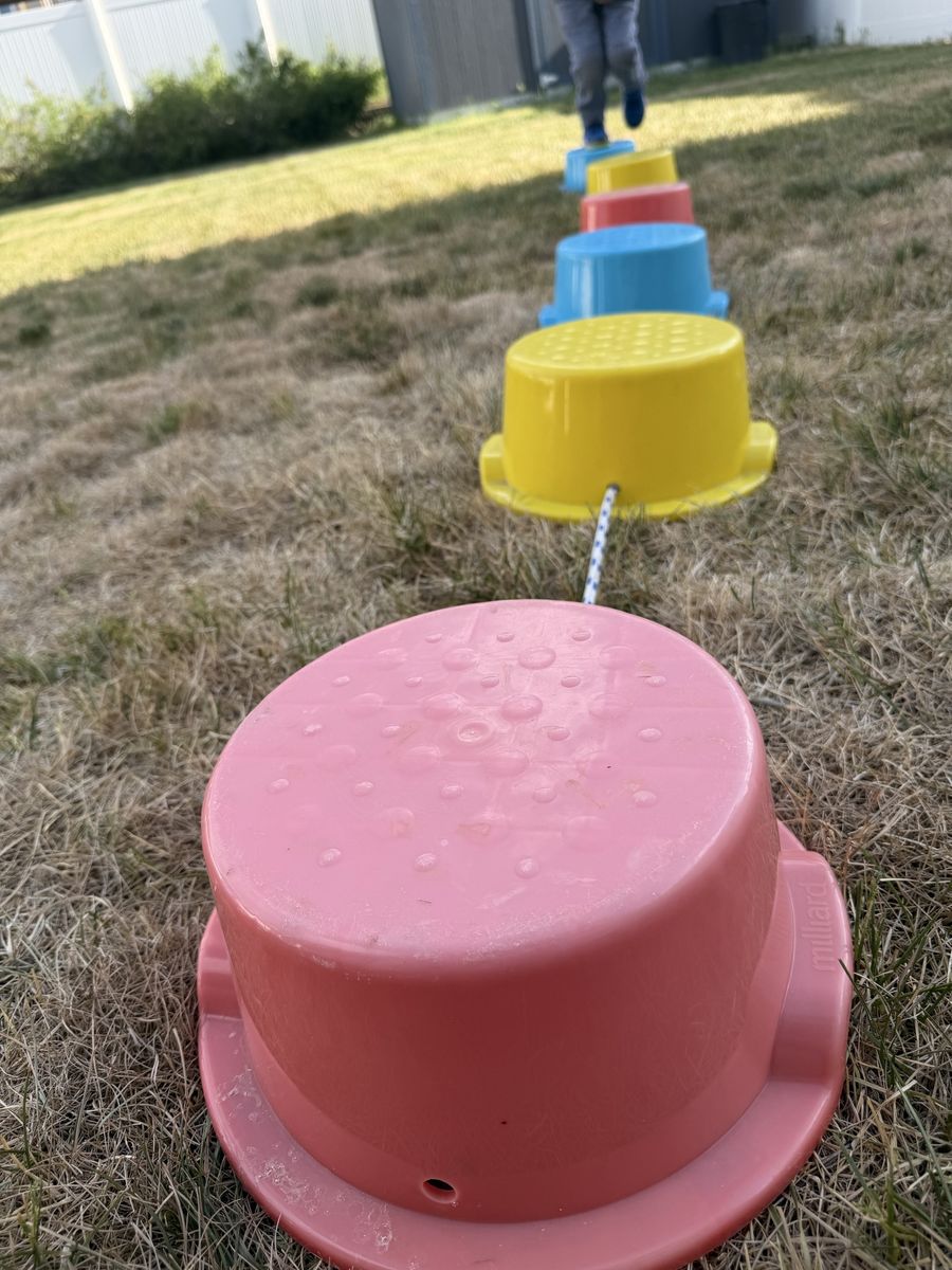 Toy Stepping Balance Buckets for kids