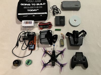 Analog FPV Drone + Full Hobby Kit, JB V2