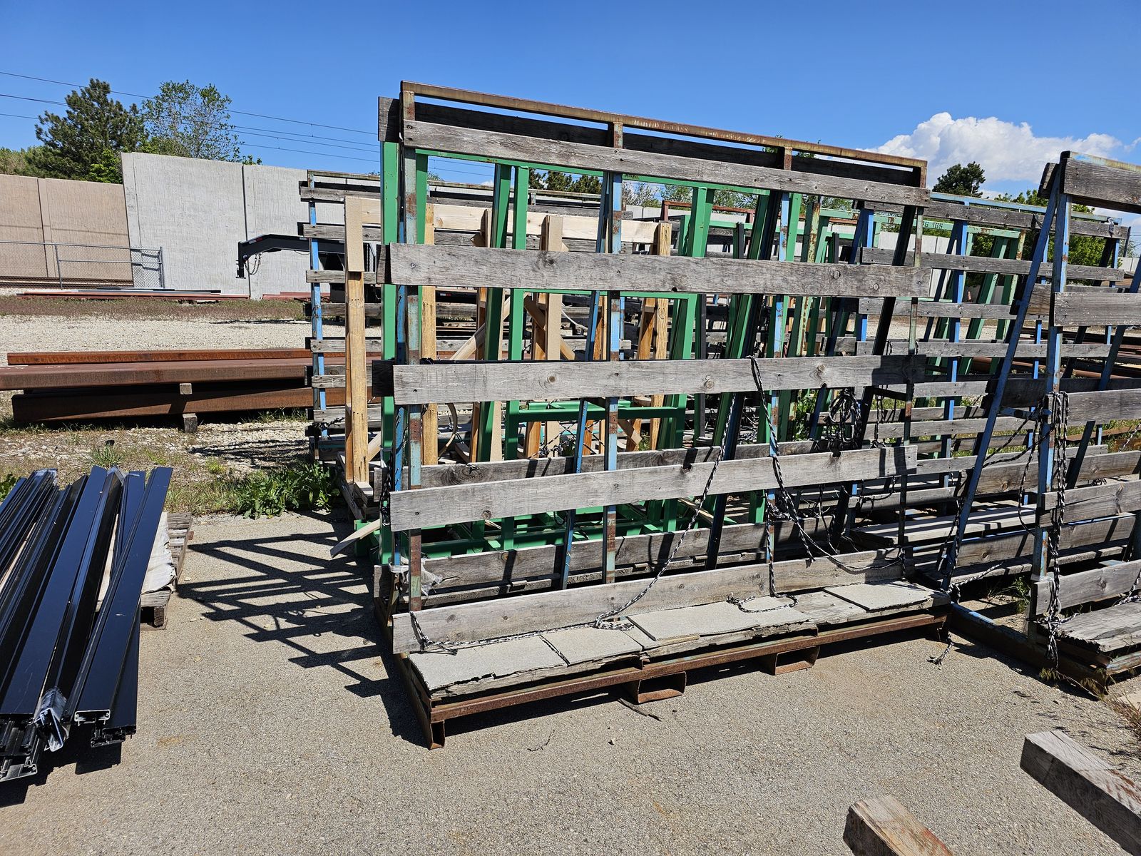 Glass or granite racks