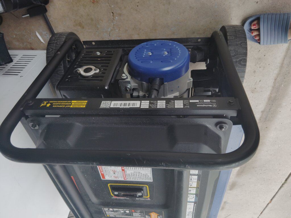 9500/12500 Tri-Fuel Westinghouse Generator