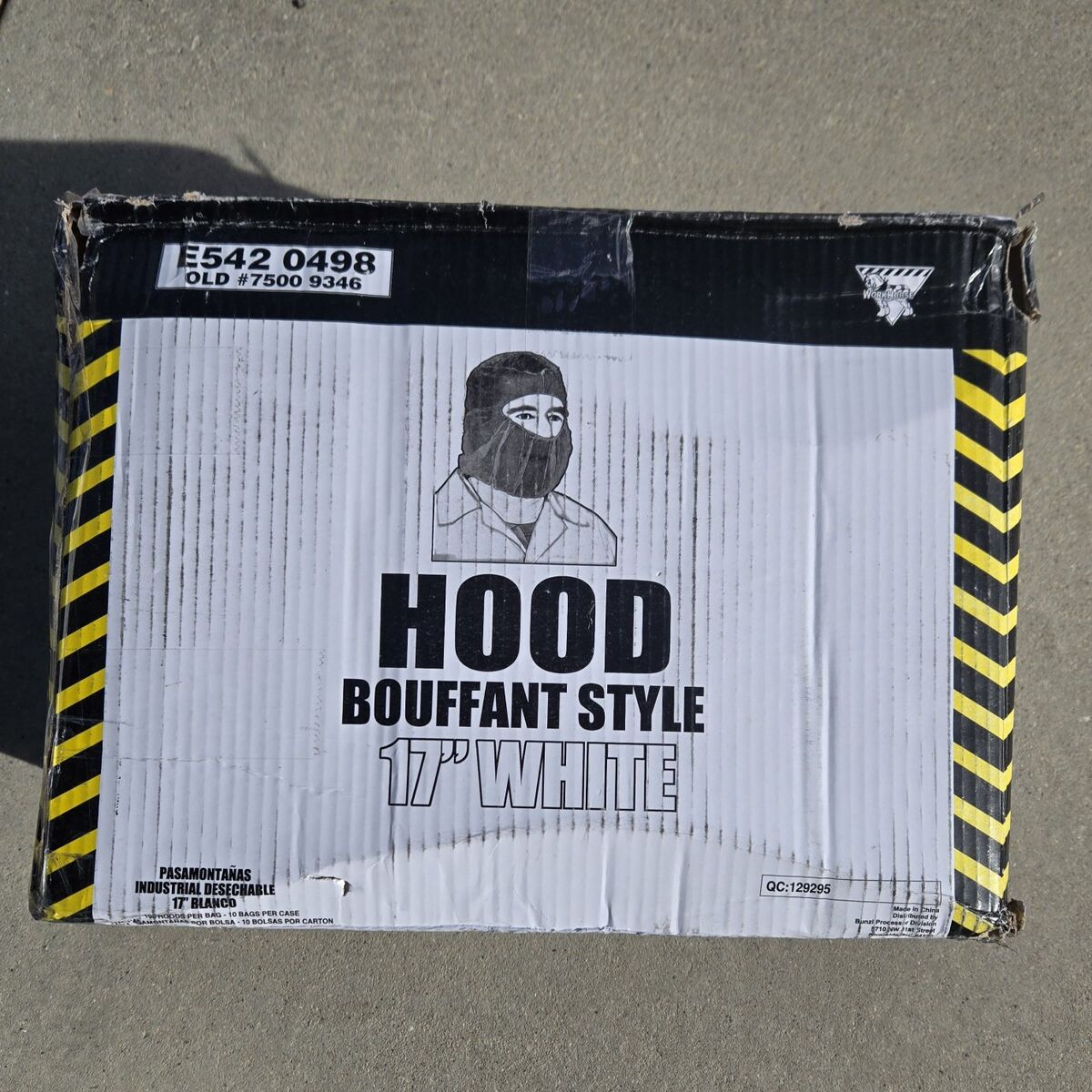 Workhorse case of Bouffant Style Hoods