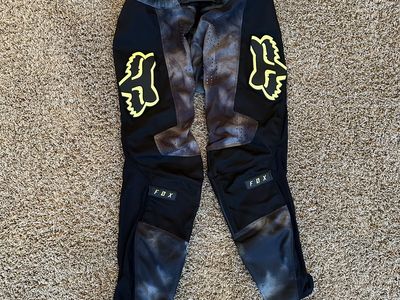 Mens Moto Pants Fox Size 36