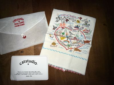 NEW! Catstudio San Francisco dish towel