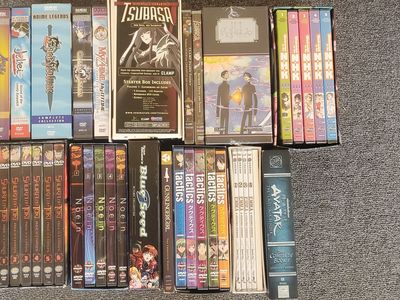 Huge Vintage Anime DVD Lot - Welcome to the NHK, Akira Tin, Fate Stay Night, xxxHolic OOP