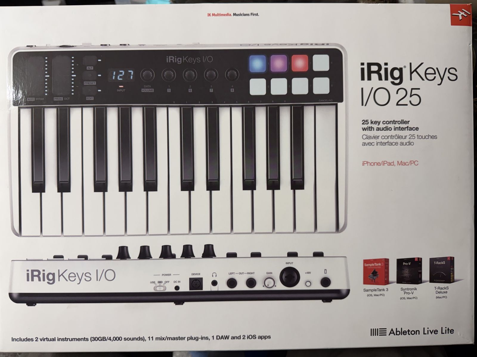 irig Keys I/O 25