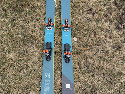 Faction Prime 2.0 Backcountry Skis (98mm, 172cm)