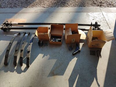 Dexter Dual Axles with Hardware