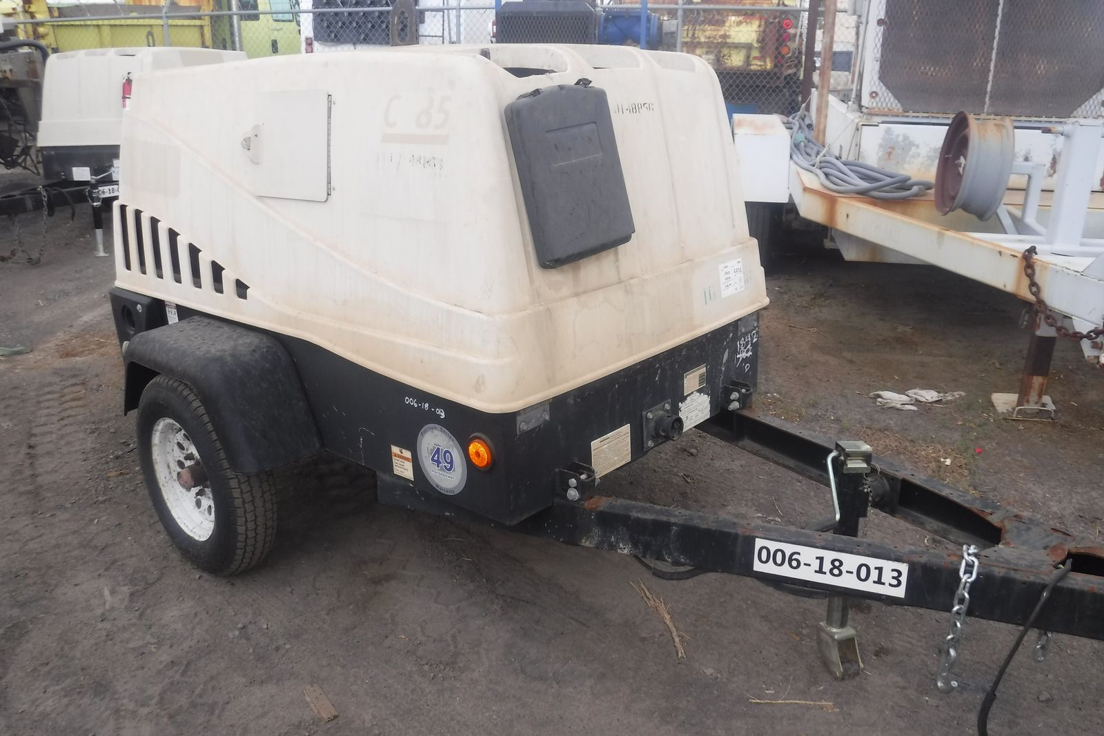 2013 Doosan (Ingersol Rand) 185 cfm air c0mpressor